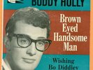 BUDDY HOLLY EP 45 RPM  BROWN EYED HANDSOME MAN  CORAL