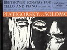 PIATIGORSKY SOLOMON BEETHOVEN RCA LM-6120 3 LP BOX