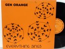 GEN ORANGE Everything Sings LP private Xian nun pop MP3