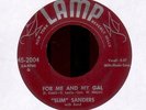 Slim Sanders Me and My Gal on Lamp R&B 45 Hear