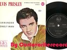 ELVIS PRESLEY EP SURRENDER SPAIN ORIGINAL 1961 33 rpm