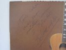 Johnny Hallyday,33t avec dédicace autographe Ultra RARE