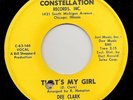 Northern Soul Dee Clark That's my girl Constellation