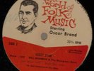 Bill Monroe/Bob Gibson World of Folk Music lp