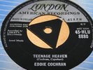 uk 45 EDDIE COCHRAN teenage heaven