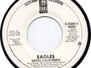 EAGLES 45 1977 PROMO- HOTEL CALIFORNIA- CLASSIC ROCK M-
