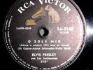 RARE ELVIS PRESLEY 78 RPM O SOLE MIO &  A MESS OF BLUES