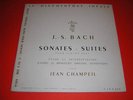 JEAN  CHAMPEIL    SONATAS  VIOLON  OF  BACH   RARE VEGA