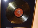 Queen Live Killers goldene Schallplatte gold record
