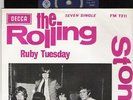 ROLLING STONES  SOUTH AFRICA PS 45  RUBY TUES