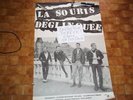 affiche org LA SOURIS DEGLINGUEE OI PUNK SKINHEAD 1984