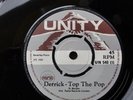 DERRICK MORGAN TOP THE POP UNITY REGGAE 45 HEAR