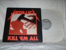 1983 Metallica  Kill em All  LP Record Megaforce