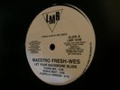 MAESTRO FRESH-WES Let Your Backbone Slide 12 promo 1989