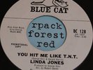 LINDA JONES - You Hit Me Like T.N.T. - BLUE CAT - promo