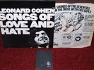 LEONARD COHEN Songs Of Love & Hate LP 1971 1st + BOOK