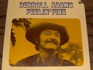 DERROLL ADAMS feelin fine BELGIUM LP folk 1972 rare