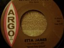 etta James, Seven Day Fool, Argo # 5402, vg++