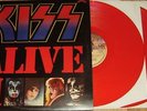 KISS ALIVE II Double RED VINYL Album  CALD 5004
