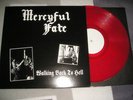 MERCYFUL FATE LP WALKING BACK TO HELL RED VINYL