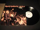 IRON MAIDEN - LIVE + ONE ,Rare Greek Edition TEST PRESS