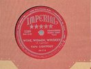 Papa Lightfoot 78 IMPERIAL 5289 Wine Women Whiskey 1954