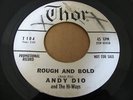 ROCKABILLY 45- ANDY DIO - ROUGH & BOLD  - THOR 104 DJ