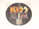 KISS ALIVE III 3 PICTURE DISC AUSTRALIA LP Stanley Gene