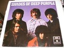 SHADES OF DEEP PURPLE UK YELLOW BLACK PARLOPHONE LABELS