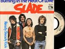 SLADE Burning In The Heat Of Love 45 '77 GLAM ROCK MINT