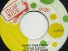 16/COUNT OSSIE/RIGHT ON RASTA/F.McGREGOR/IRON SIDE
