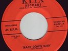 ROCKABILLY TOM JAMES*TRACK DOWN BABY/HEY BABY*KLIX 1958