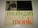 MULLIGAN meets MONK LP RIVERSIDE 12-247 EXC
