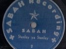 SABAH - RAREST 78 RPM RECORDING - Arabic 1950's