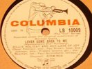 BILLIE HOLIDAY - Lover Come Back/Yesterdays RARE 78