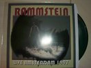 RAMMSTEIN Live in Amsterdam 1997 green Vinyl LP