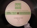 BBC TRANSCRIPTION LP OF 25 YEARS OF ROCK PT 2 1978 - 79