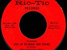 Northern Soul 45 FANTASTIC FOUR Live Up To on Ric-Tic