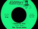 Rare Northern Soul 45 THE THREE JADES I Care on Maurci