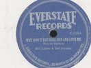 BILL LISTER/DEL DUNBAR-HAUL OFF AND LOVE ME-78 RPM