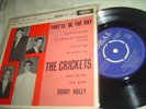 BUDDY HOLLY..THAT'LL BE THE DAY.CORAL EP VINYL CRICKETS
