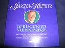 HEIFETZ die 10 violinkonzerte BACH MOZART rca box 6 lp