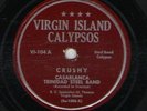 78 RPM Casablanca Trinidad Steel Band VI Calypsos 104