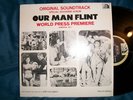 OUR MAN FLINT Premiere Promo RARE LP - Jerry Goldsmith
