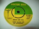 TOMMY McCOOK-Indian love call (Doctor Bird rare)