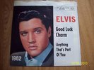Elvis Presley Single Good Luck Charm 1962 RCA 477992