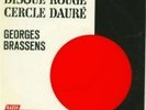 Ep georges brassens très rare disque rouge cercle dauré