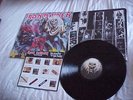 IRON MAIDEN Number Of The Beast UK LP+*FAN CLUB INSERT*