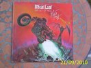 MEAT LOAF SIGNED BAT OUT OF HELL LP AWESOME RARE AS A1
