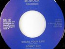 rare Modern Soul 45 SONNY BEY share your life MOROCK